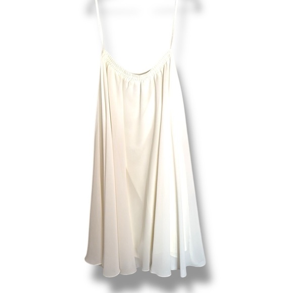 Vintage Scott McClintock 2 Piece Top & Maxi Skirt Cream Wedding Size 8 - Picture 6 of 10